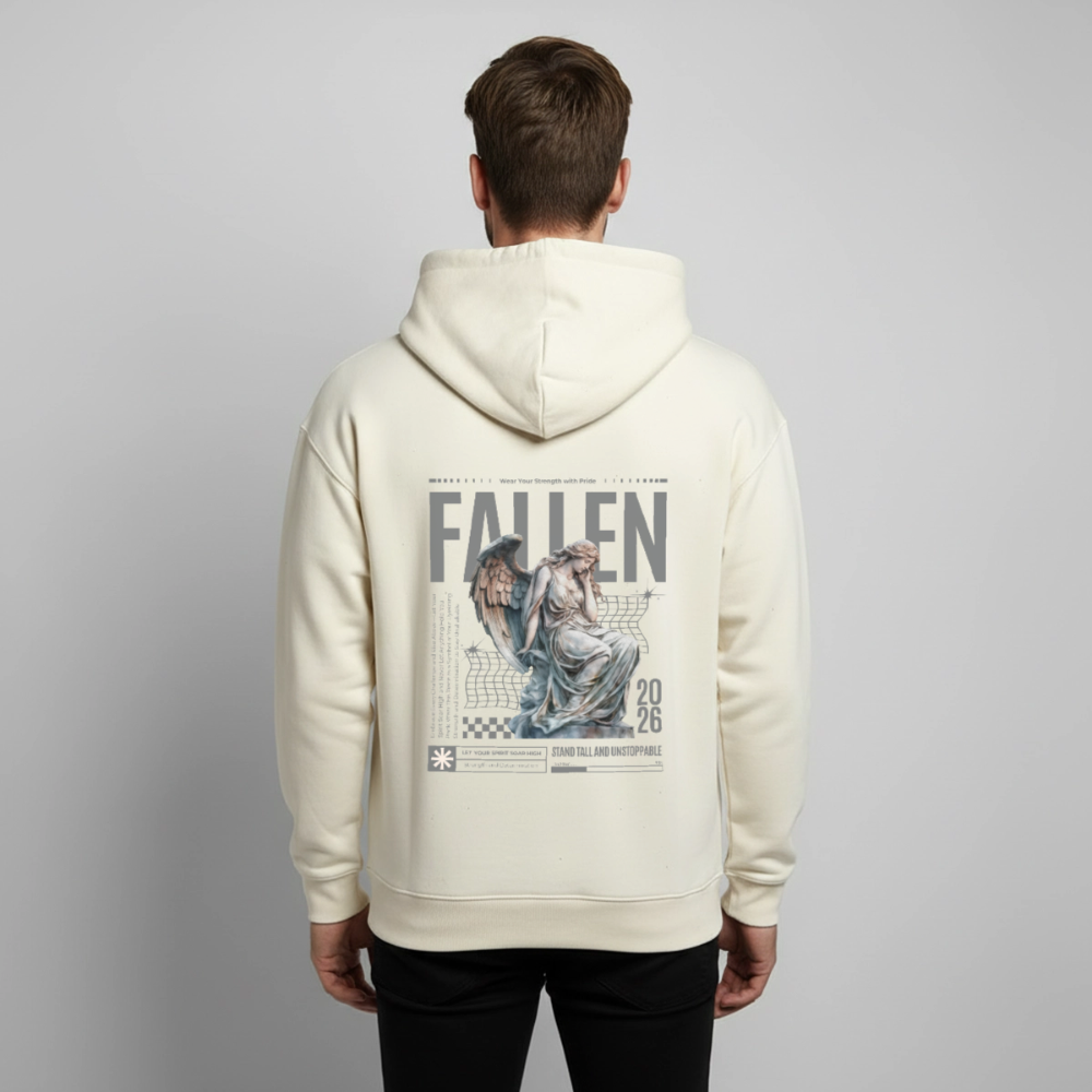 Oversized Premium Hoodie - Natur