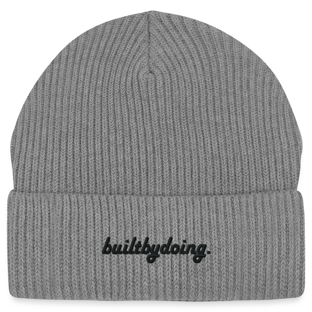 Stanley/Stella Unisex Bio FISHERMAN BEANIE - Hellgrau marmoriert