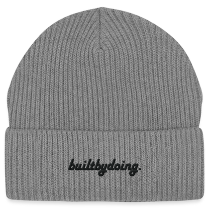 Stanley/Stella Unisex Bio FISHERMAN BEANIE - Hellgrau marmoriert