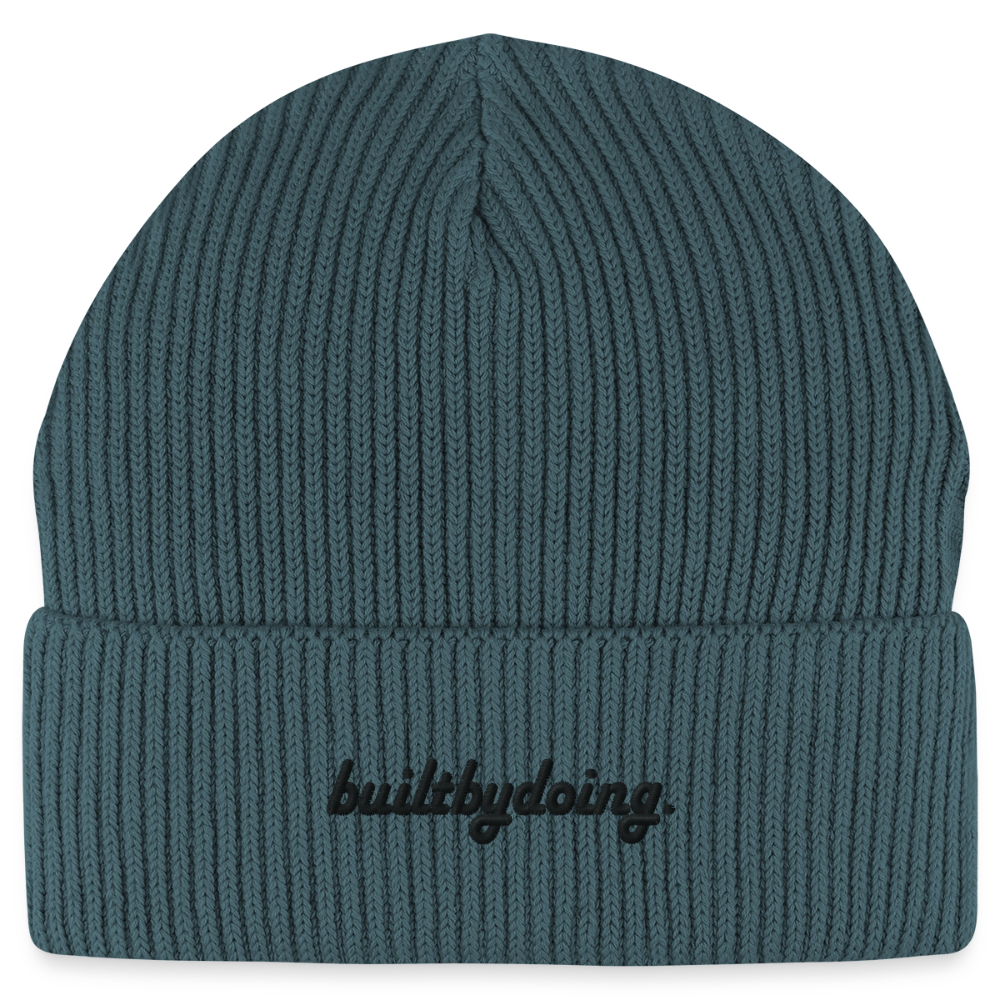 Stanley/Stella Unisex Bio FISHERMAN BEANIE - Dunkles Petrol