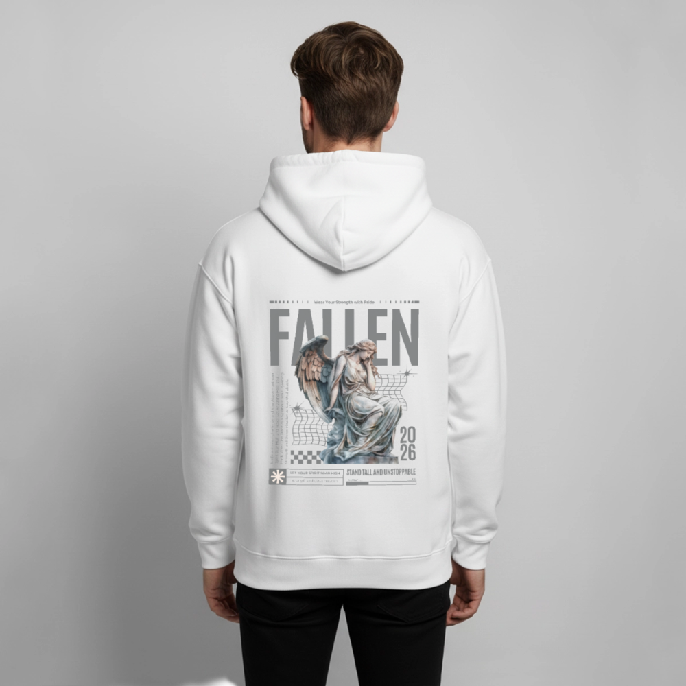 Oversized Premium Hoodie - Weiß