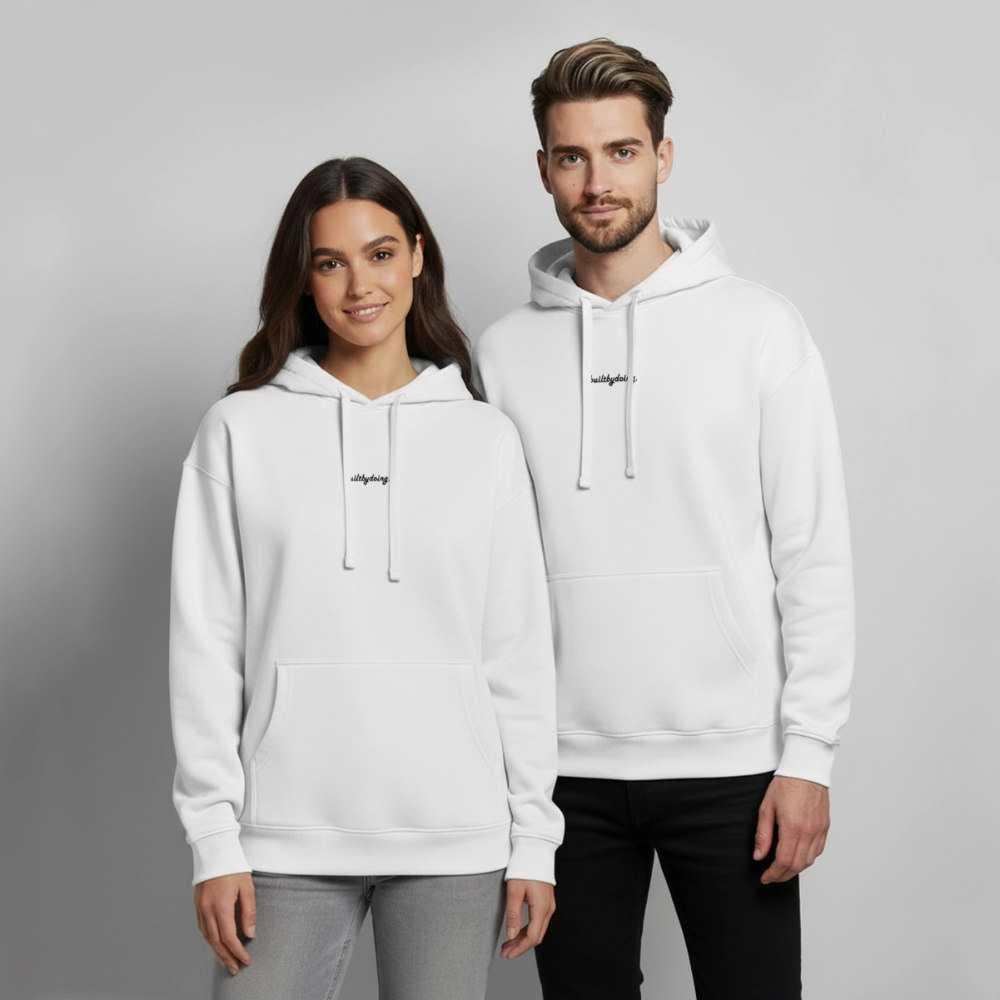 Oversized Premium Hoodie - Weiß