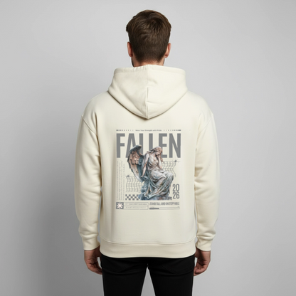 Oversized Premium Hoodie - Natur