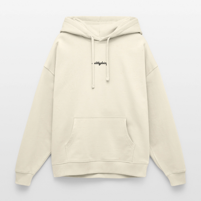 Oversized Premium Hoodie - Natur